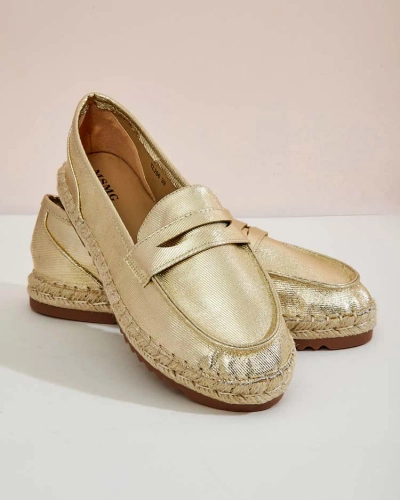 Royalfashion Ženski mokasini iz semiša eko Monum