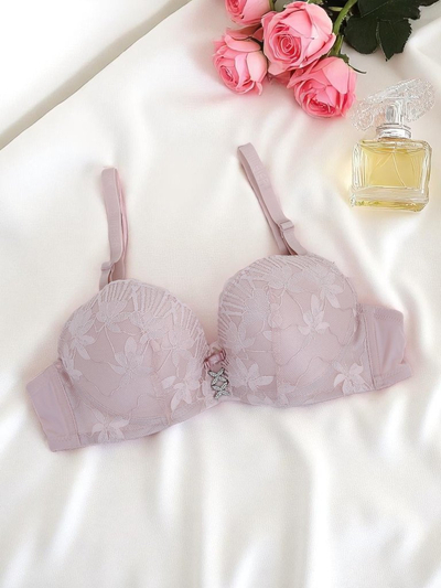 Royalfashion Ženski push-up nedrček s čipko Sensuelle Lift
