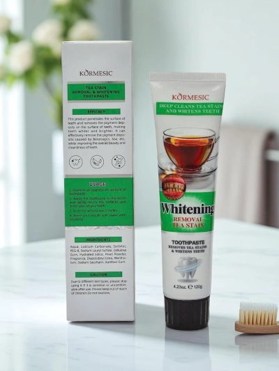 Belilna in odstranjujoča zobna pasta