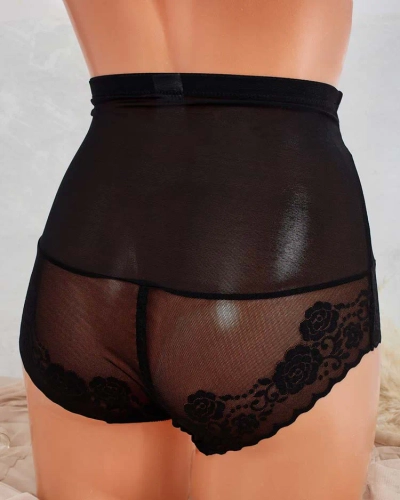 Royalfashion Ženske čipkaste hlačke