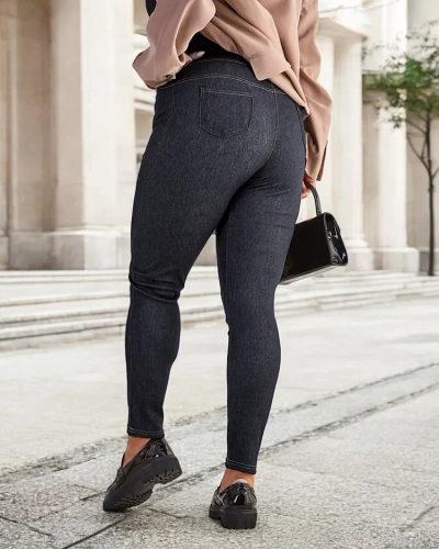 Royalfashion Ženske hlače PLUS SIZE
