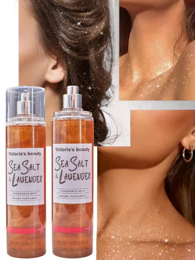 osvežilni razpršek za telo za ženske Inspired Victoria’s Beauty Sea Salt & Lavender 236 ml