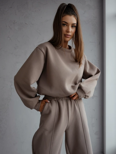 Royalfashion Ženski bombažni trening set