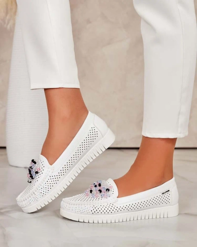 Royalfashion Women's beaded openwork mokasini Namis