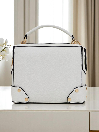 Royalfashion Majhna kvadratna torbica iz eko usnja Mila Box