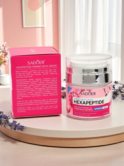 Sadoer Neptunia Hexapeptide Collagen Retinol Lifting Krema za Vrat 50ml