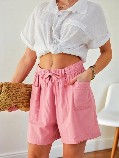 Royalfashion Ženske bombažne kratke hlače