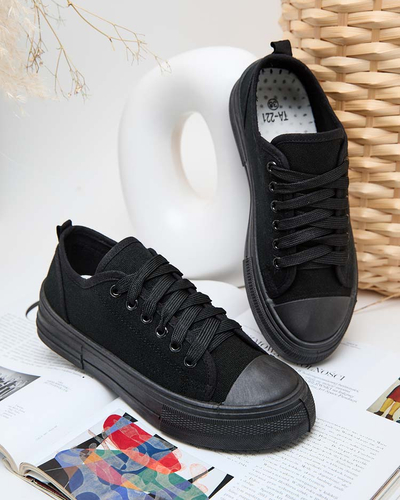 Royalfashion Women's Classic Lace-up Sneakers Seleas