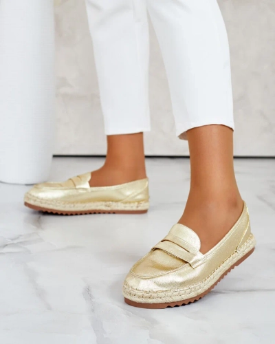 Royalfashion Ženski mokasini iz semiša eko Monum