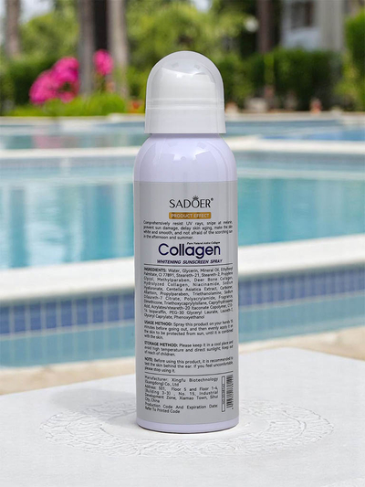 Sadoer Sončni Sprej za Zaščito SPF 50 s Kolagenom
