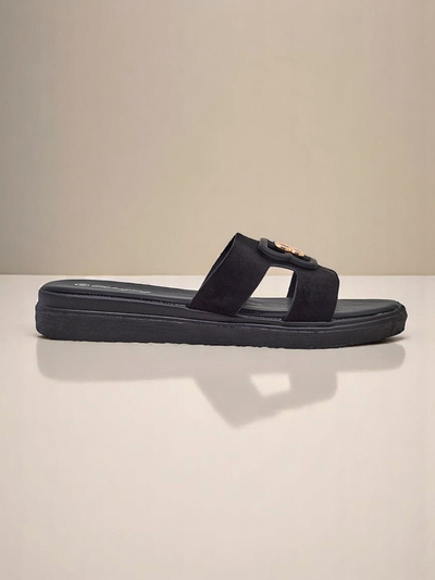 Royalfashion Ženski natikači z ravnim podplatom ChicStep