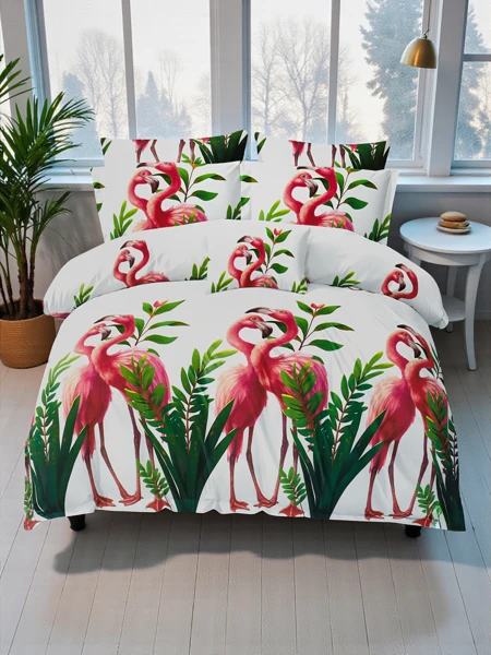 Royalfashion Vzorčasta posteljnina 160x200 komplet 4-DELNI