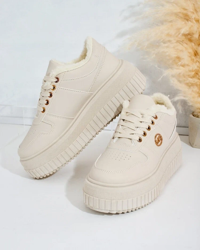 Royalfashion Otopne ženske superge s krznom Rozit