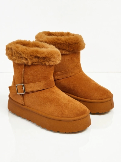 Royalfashion Kratki ženski škornji a'la snežni škornji Myrelle