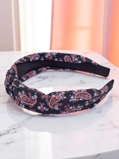 Royalfashion Naglavni trak z pletenimi vzorci Molly Twist