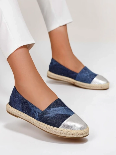 Royalfashion Ženske espadrile a'la denim Anerta