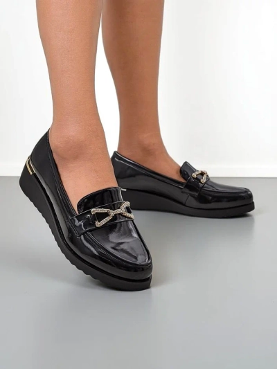 Royalfashion Čevlji za ženske moccasin na nizki peti Leffo