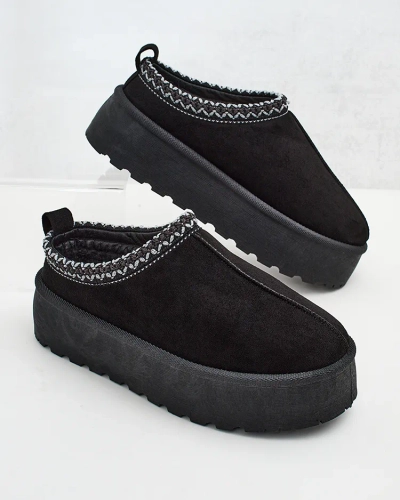 Royalfashion Ženski kratki škornji Zommy a'la snow boots