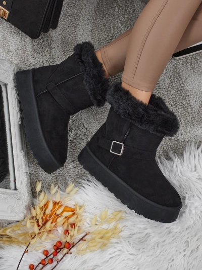 Royalfashion Kratki ženski škornji a'la snežni škornji Myrelle