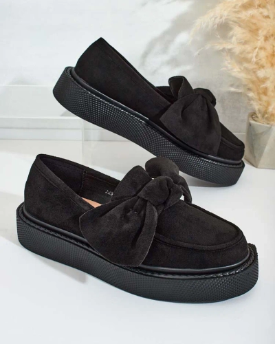 Royalfashion Ženski polpravi čevlji z lokom Eriz