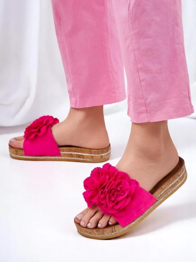 Royalfashion Ženske natikače s cvetlicami Focce