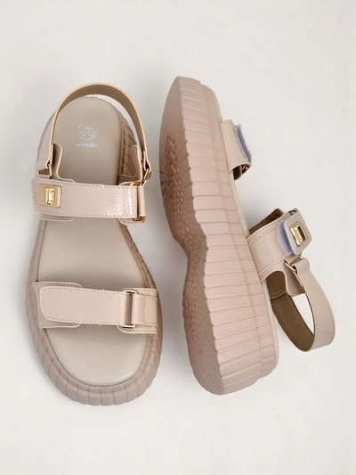 Royalfashion Ženski sandali na debelejšem podplatu Aganda