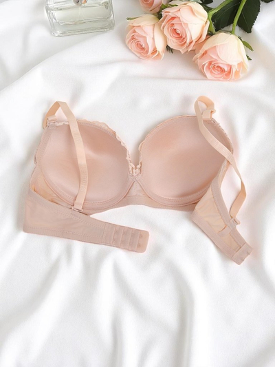 Royalfashion Ženski push-up nedrček s čipko Sensuelle Lift