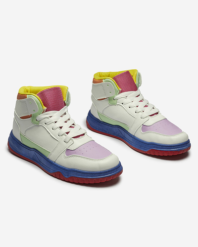 Kolorowe sportowe sneakersy damskie Aopp- Obuwie