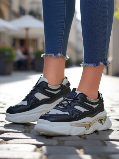 Royalfashion Ženski športni copati na debelejšem podplatu Lesalli