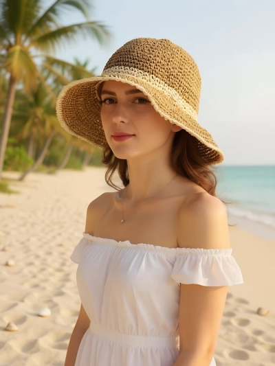 Royalfashion Ženski slamnik Sun Bloom