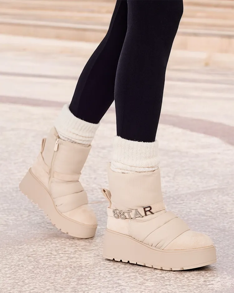 Royalfashion Ženski škornji Fizo Snežni škornji