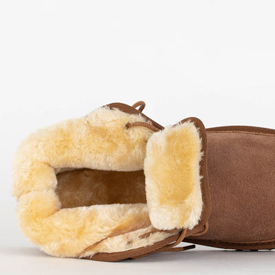 Royalfashion Camel Moški škornji a'la snow boots Gavin