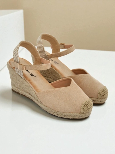 Royalfashion Ženski sandali s polno peto Solara Espadrille