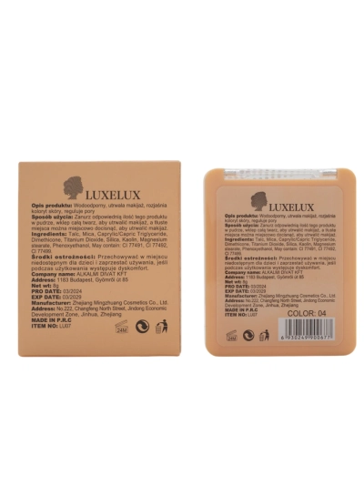 Luxelux Puder v prahu 02 8g