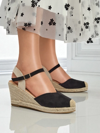 Royalfashion Ženski sandali s polno peto Solara Espadrille