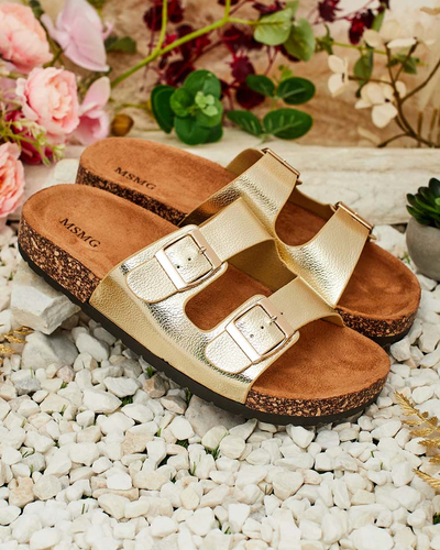 Royalfashion Ženske japonke z ravnim podplatom Rill