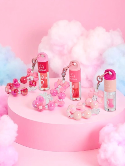 Otroški lip gloss z zapestnico Brezbarven