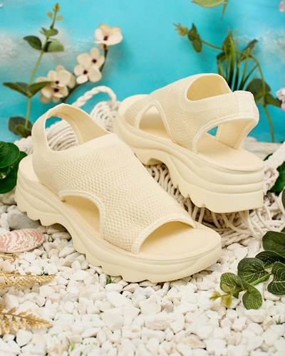 Royalfashion Ženski sandali z zgornjim delom Viss