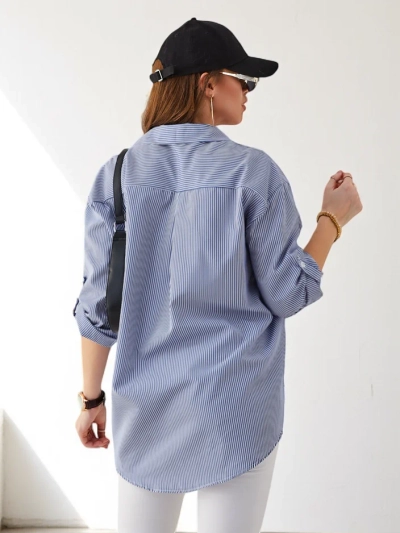 Royalfashion Ženska črtasta srajca