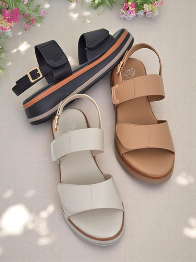 Royalfashion ženski sandali z debelejšim podplatom Tulipp