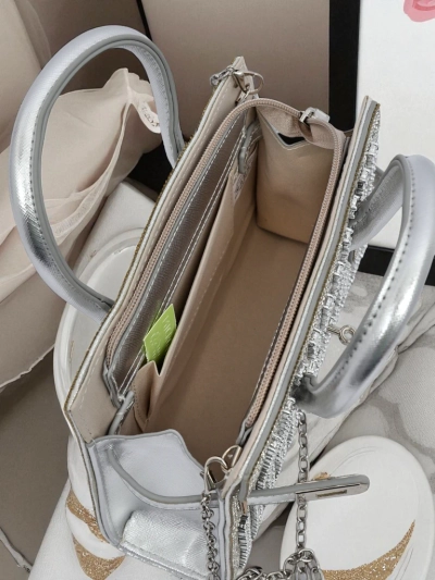 Royalfashion Ženska clutch torbica s cirkoni Seren Voux