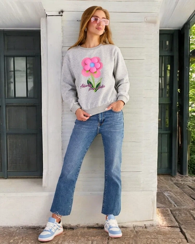 Royalfashion Ženska majica s tankim potiskom