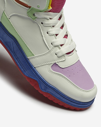 Kolorowe sportowe sneakersy damskie Aopp- Obuwie
