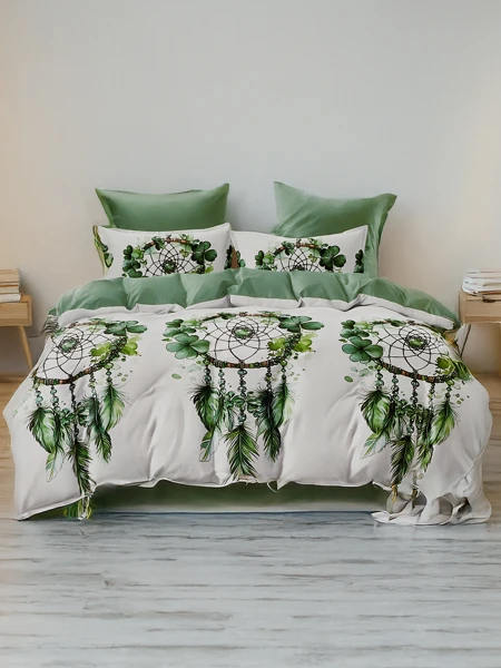 Royalfashion Posteljnina z vzorcem 180x200 komplet 3 DELI