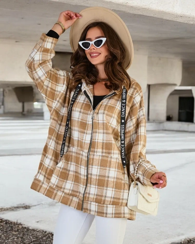 Royalfashion Ženski srajčni plašč