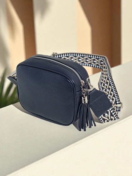 Royalfashion Majhna ženska torbica iz eko usnja Calista Verde