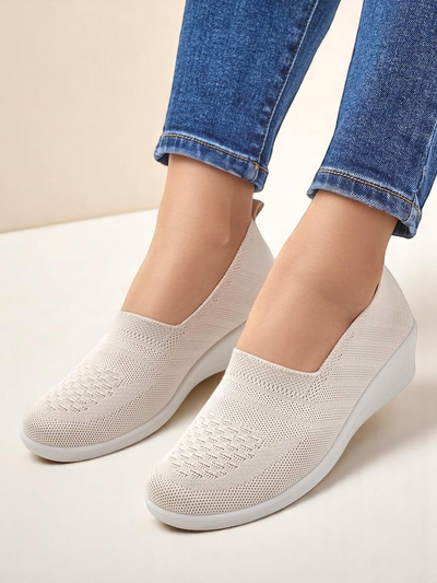 Royalfashion Ženske loaferice na nizkem wedges Epoles