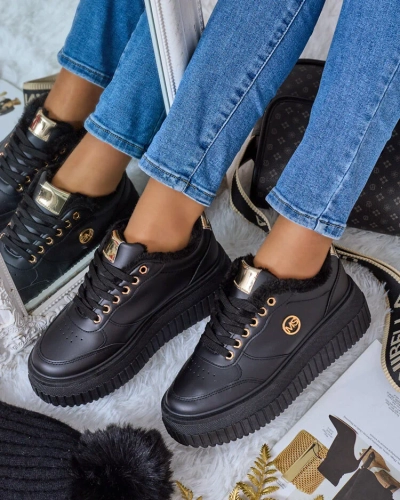 Royalfashion Ogrete ženske superge s krznom Sofi