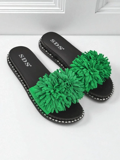 Royalfashion Ženski natikači z ravnim podplatom Flora Blide