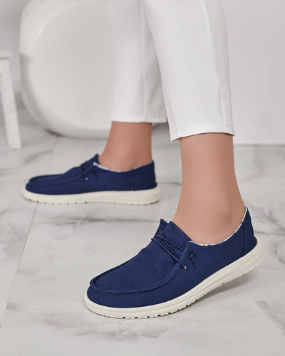 Royalfashion Women's Reptess Lace-up Half Shoes